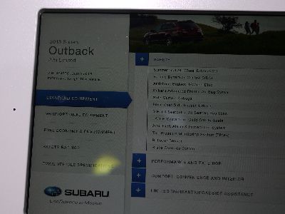 2013 Subaru Outback limitowana