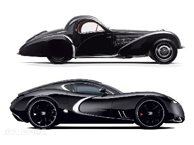 Concept Bugatti Gangloff aktualizuje rzadki typ 57 SC Atalante