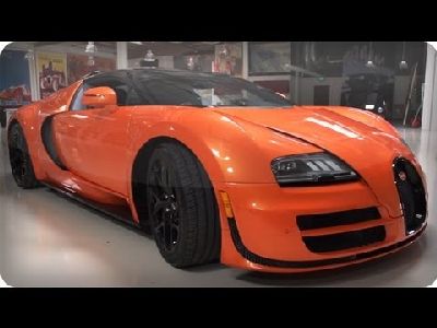 Bugatti Veyron Grand Sport powiększa Vitesse do Jay Leno's Garage